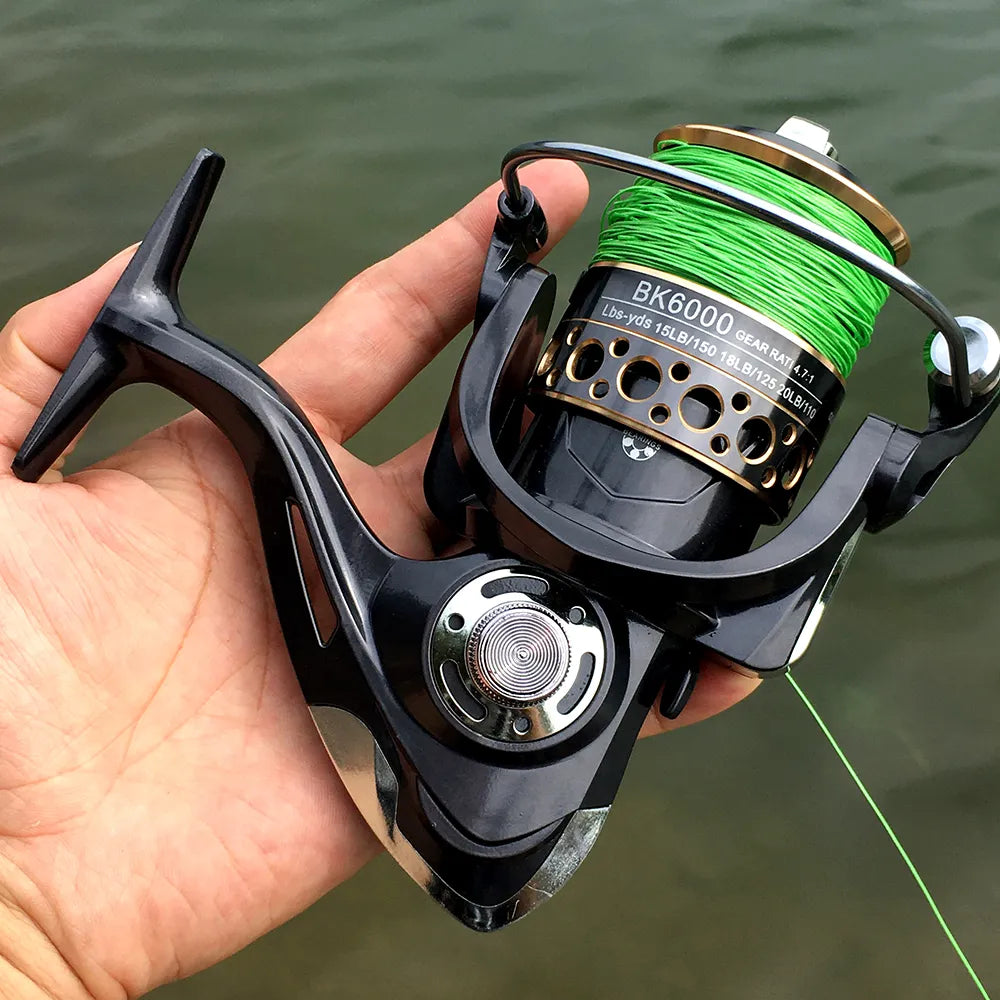 Prime Catch 113BB: Carp Master's Metal Spool Spinning Reel for Precision Fishing