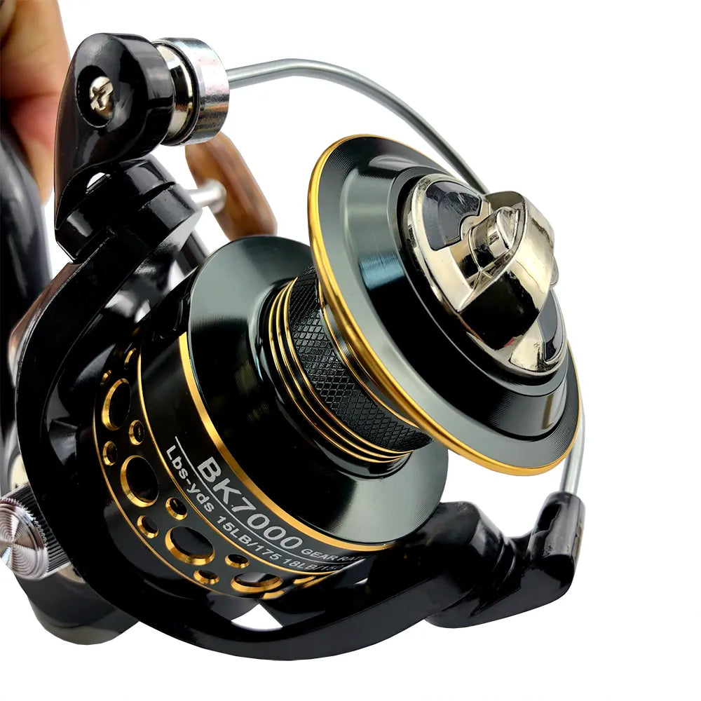 Prime Catch 113BB: Carp Master's Metal Spool Spinning Reel for Precision Fishing