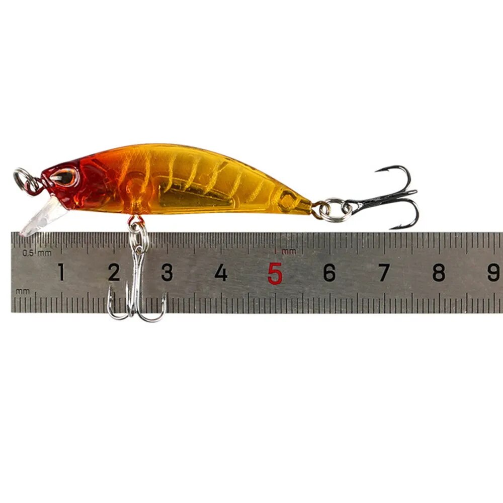 Pro Wobble Mini: 5.5cm Trout & Bass Fishing Lures with 126 Engraving Accessories