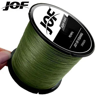 JOF X8 Lure Line Braided Fishing Line Pesca Carp Multifilament Fly Wire Japanese Pe Line Saltwater 1000M 500M 300M 8.2-35.8kg