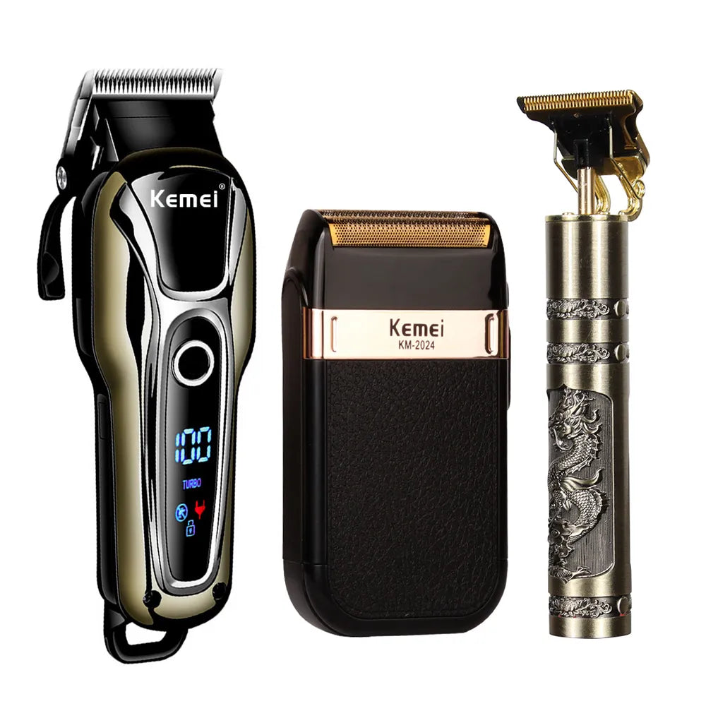 Beard Master Elite: Premium Rechargeable Barber Clipper and Trimmer