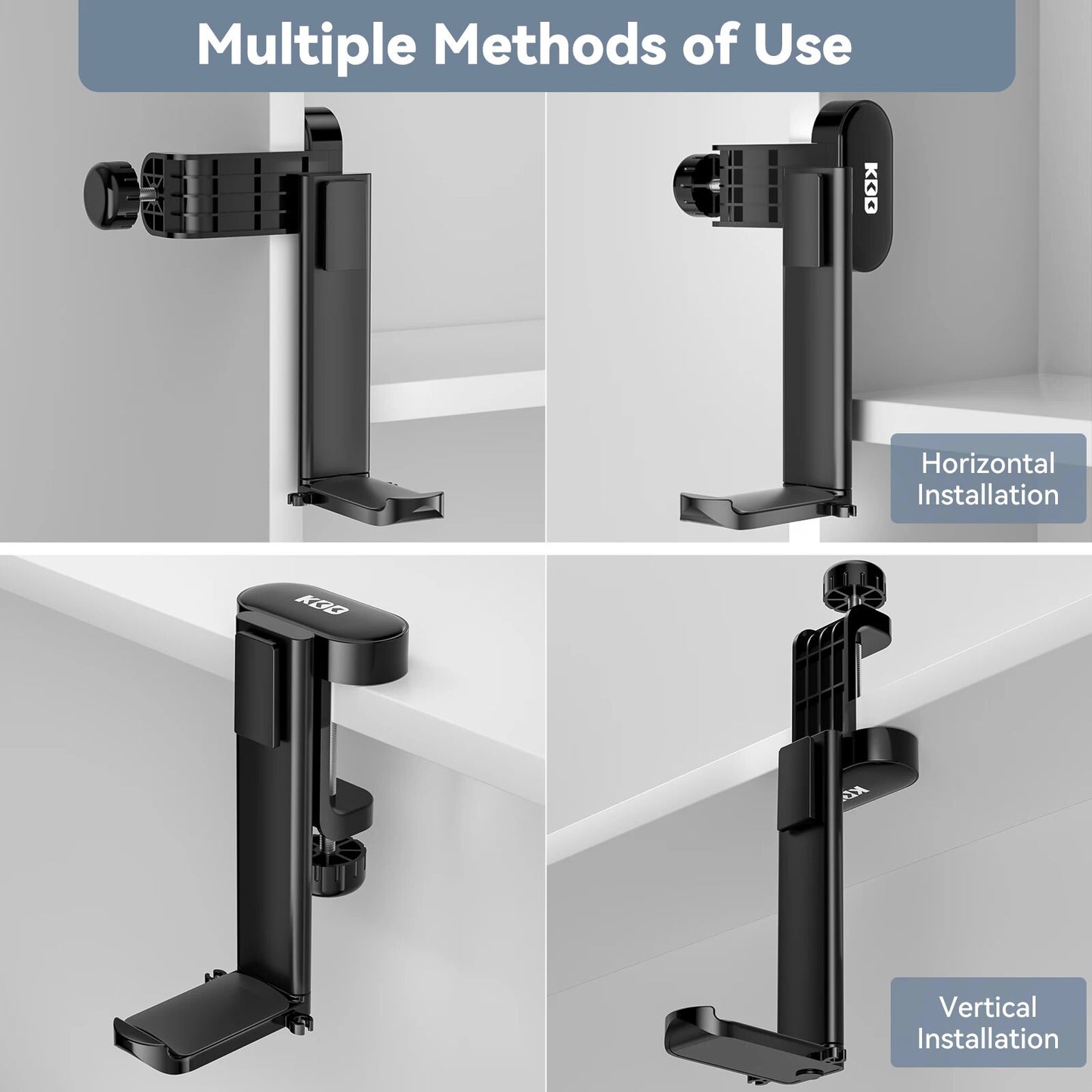 Rotable Headphone holder 3 in 1