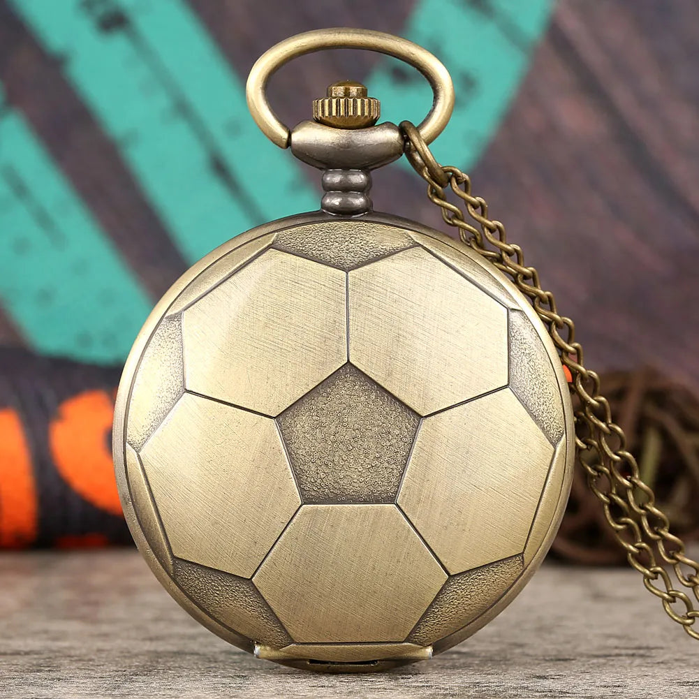 Vintage Pocket Watch: A stylish and unique wall clock that celebrates the love of the game