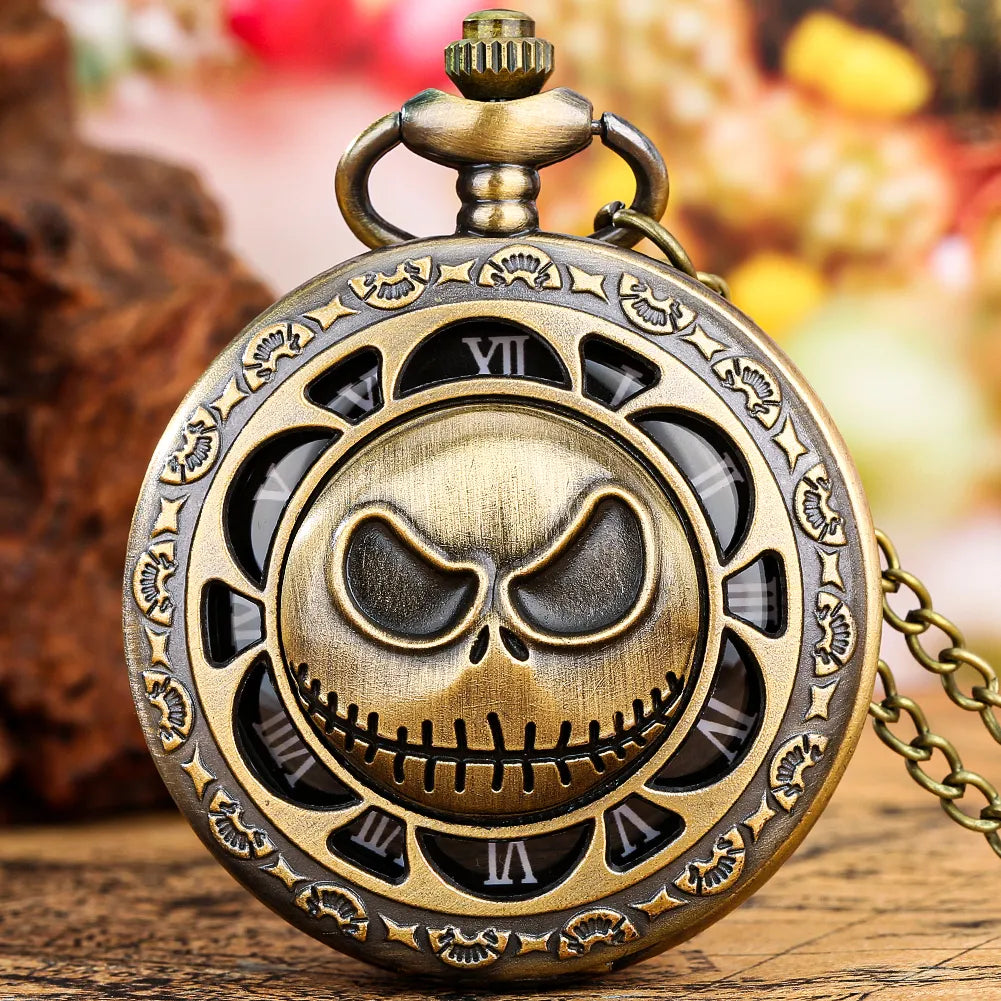 Vintage Pocket Watch: A Gift that Transforms Fleeting Moments into Timeless Treasures of Halloween