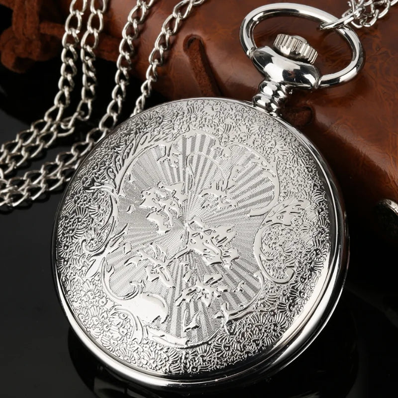 Vintage Pocket Watch: A Pocket Watch that Captures the Essence of the Sea, Stars, and Moon and Offers a Gift of Enduring Elegance