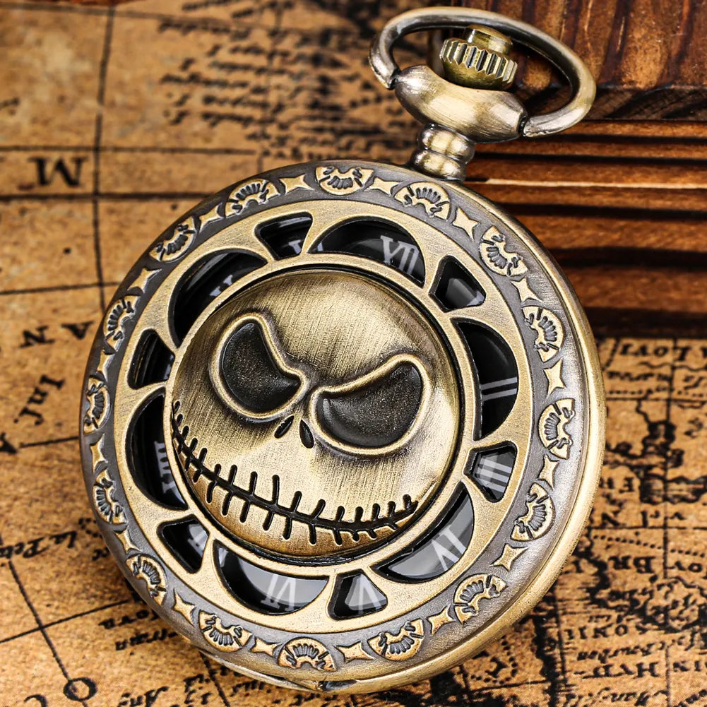 Vintage Pocket Watch: A Gift that Transforms Fleeting Moments into Timeless Treasures of Halloween