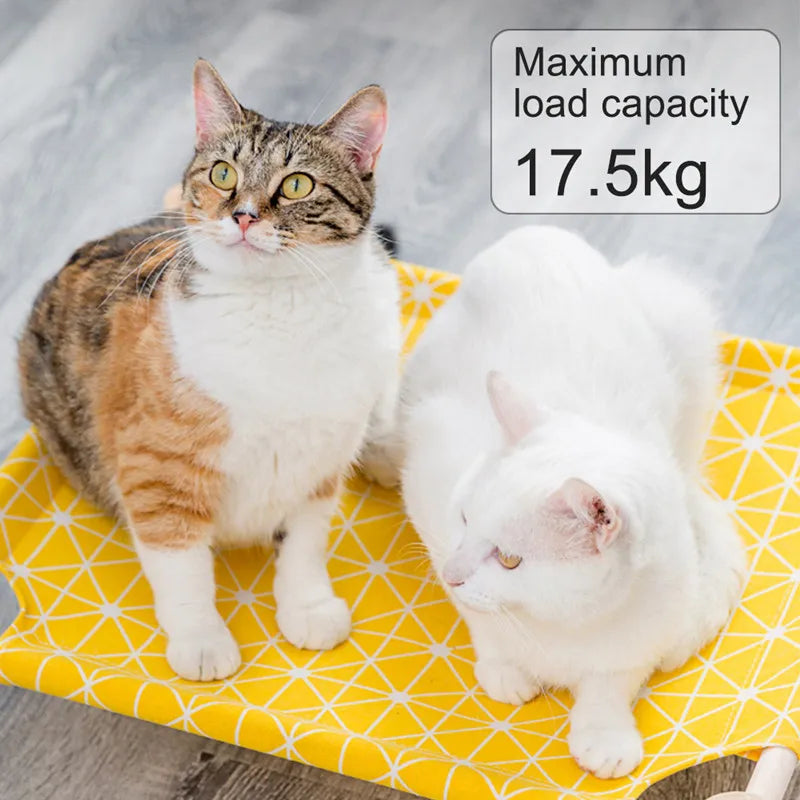 Purrfect Perch: A Cozy and Elevated Hammock for Your Feline Friend