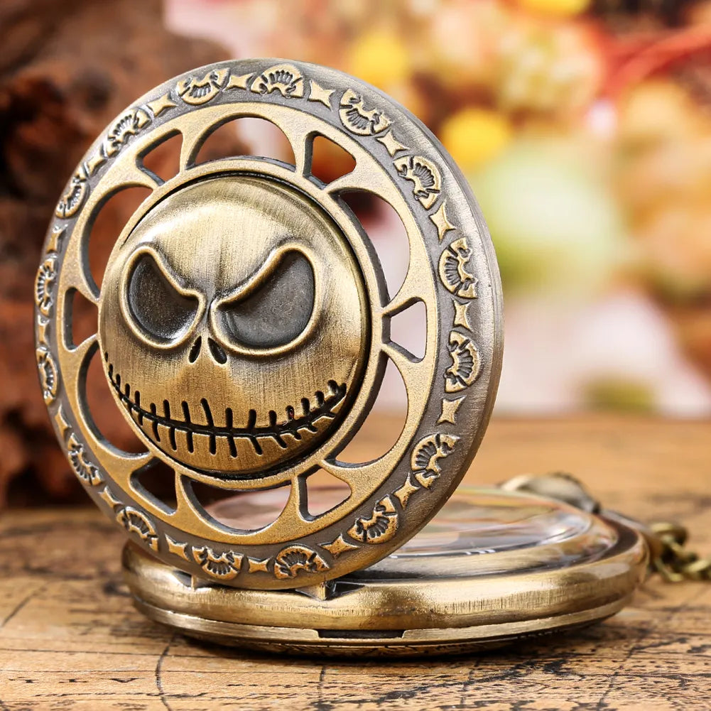 Vintage Pocket Watch: A Gift that Transforms Fleeting Moments into Timeless Treasures of Halloween