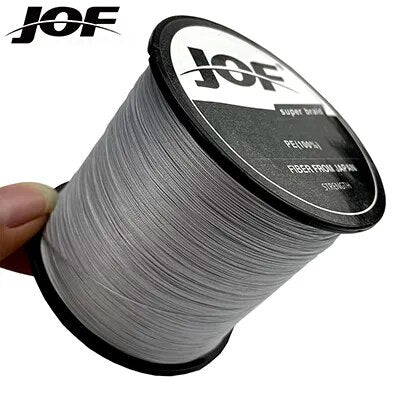 JOF X8 Lure Line Braided Fishing Line Pesca Carp Multifilament Fly Wire Japanese Pe Line Saltwater 1000M 500M 300M 8.2-35.8kg