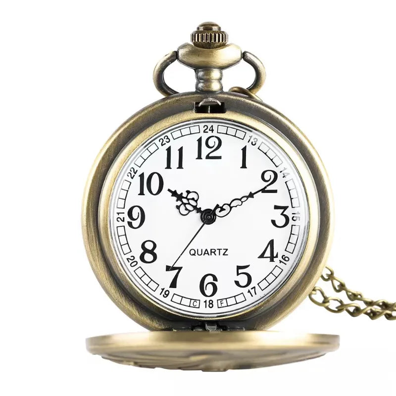 Vintage Pocket Watch: A gift that captures the essence of a mythical world where dragons reign suprem