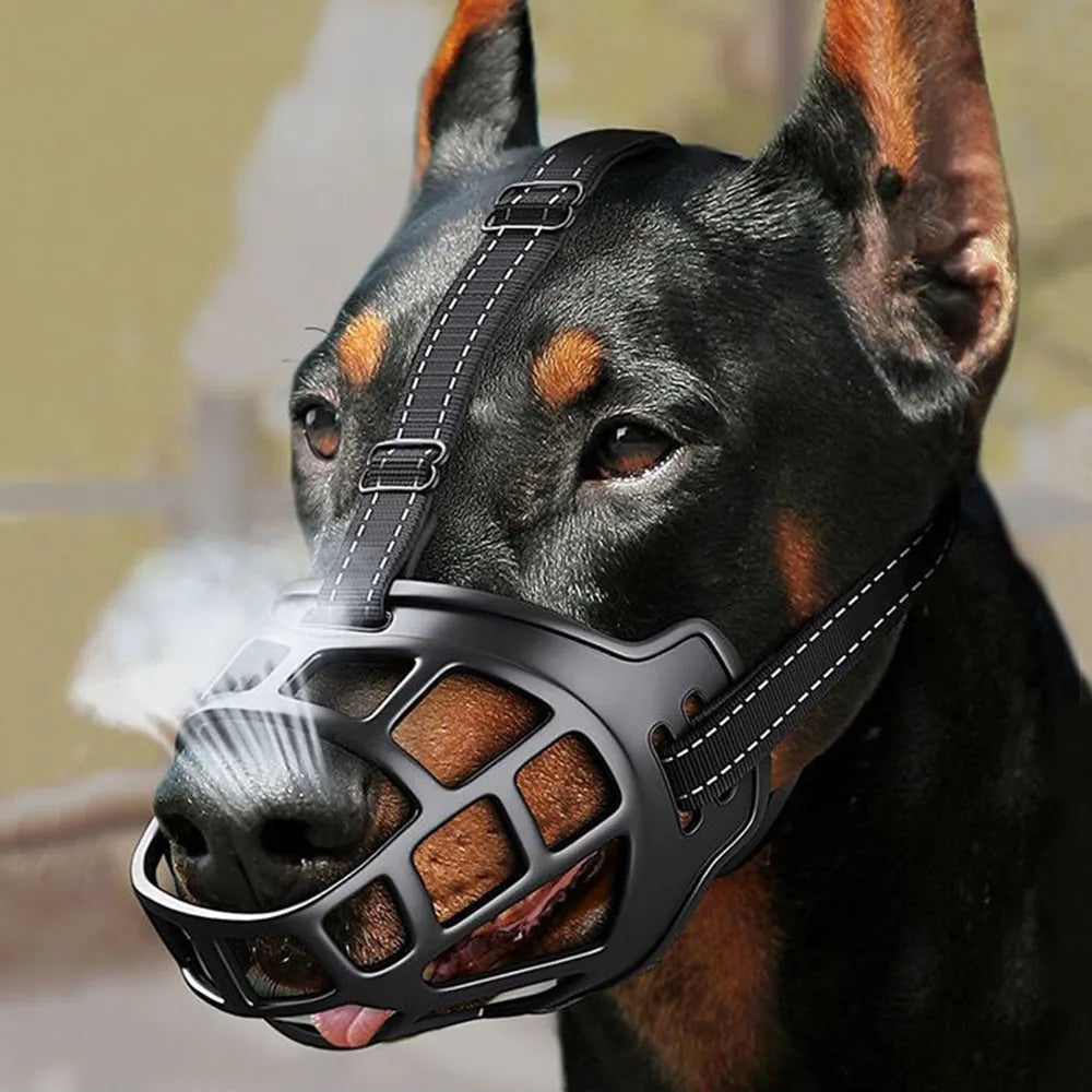 The Peace of Mind Muzzle: A muzzle that will give you peace of mind knowing that your dog is safe and under control