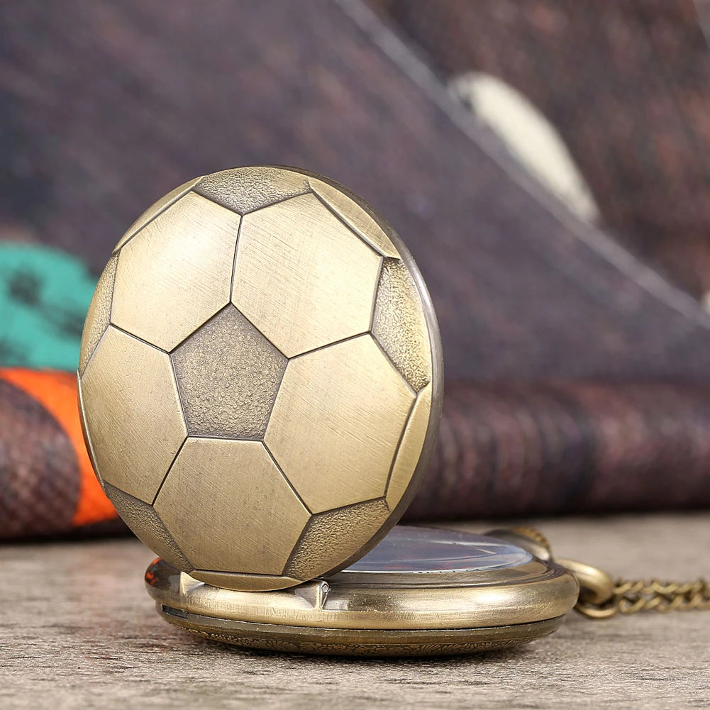 Vintage Pocket Watch: A stylish and unique wall clock that celebrates the love of the game