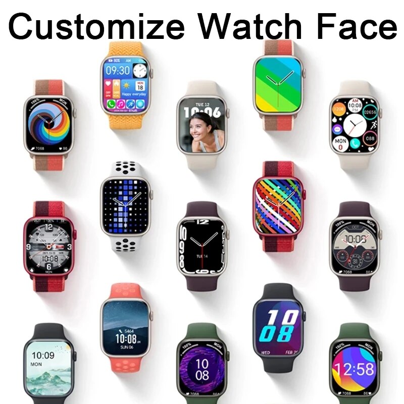 Smart Watch I8 Pro Max: Answer Call Sport Fitness Tracker Custom Dial Smartwatch Men Women Gift For Apple Phone