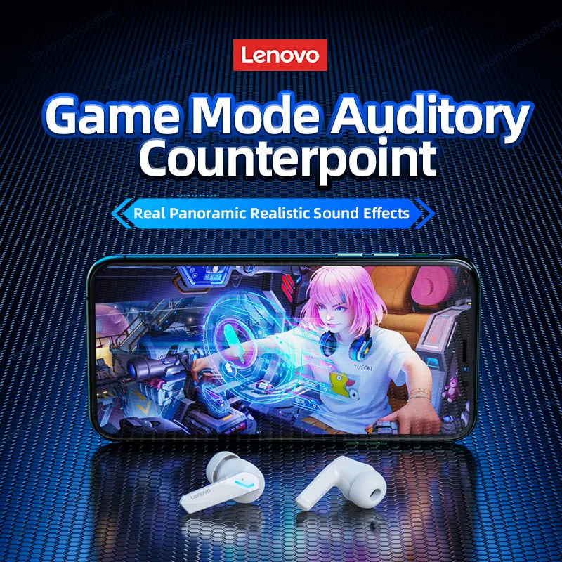 Lenovo GM2 Pro: High-Definition Bluetooth Wireless Earbuds with Dual Gaming Mode