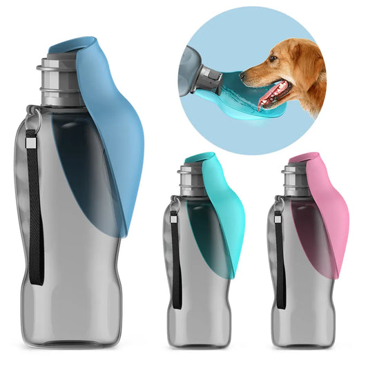 HydroPup: Portable Water Bottle and Travel Bowl for Dogs of All Sizes 800ml