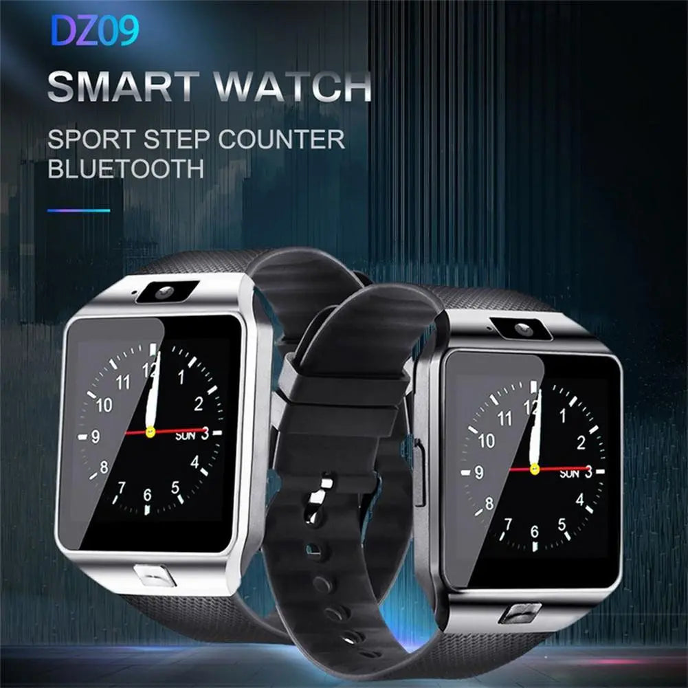 Smart Watch Fitness Tracker: Revolutionize Your Fitness Routine with the DZ09 Smart Watch - 1.56" HD Color Screen!