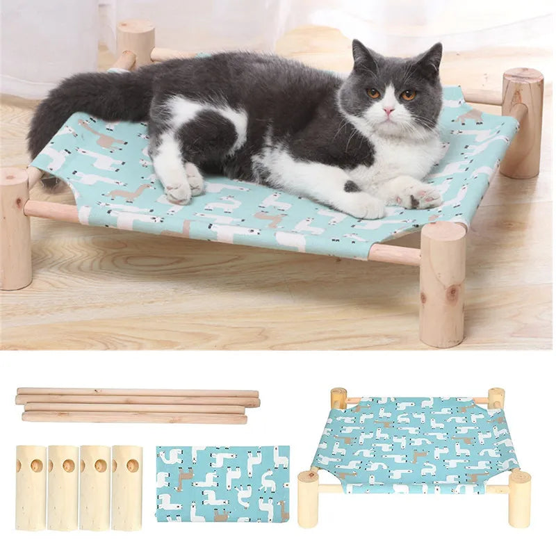 Purrfect Perch: A Cozy and Elevated Hammock for Your Feline Friend